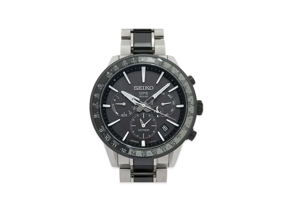 SEIKO Astron Dual Time "Black" SBXC011