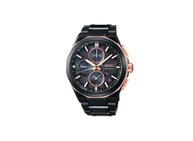 SEIKO Astron Nexter Brand 100th Anniversary Nexter Limited Model World Exclusive 1200 Japan Exclusive 600 "Black/Pink Gold" SBXC158
