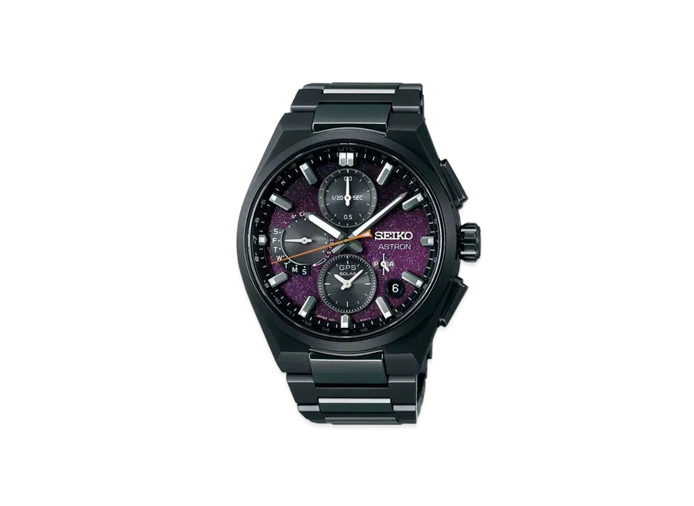 SEIKO Astron Nexter "Starry Sky" 2025 Limited Model World Exclusive 1500 (Japan Exclusive 500) "All Black/Purple" SBXC171