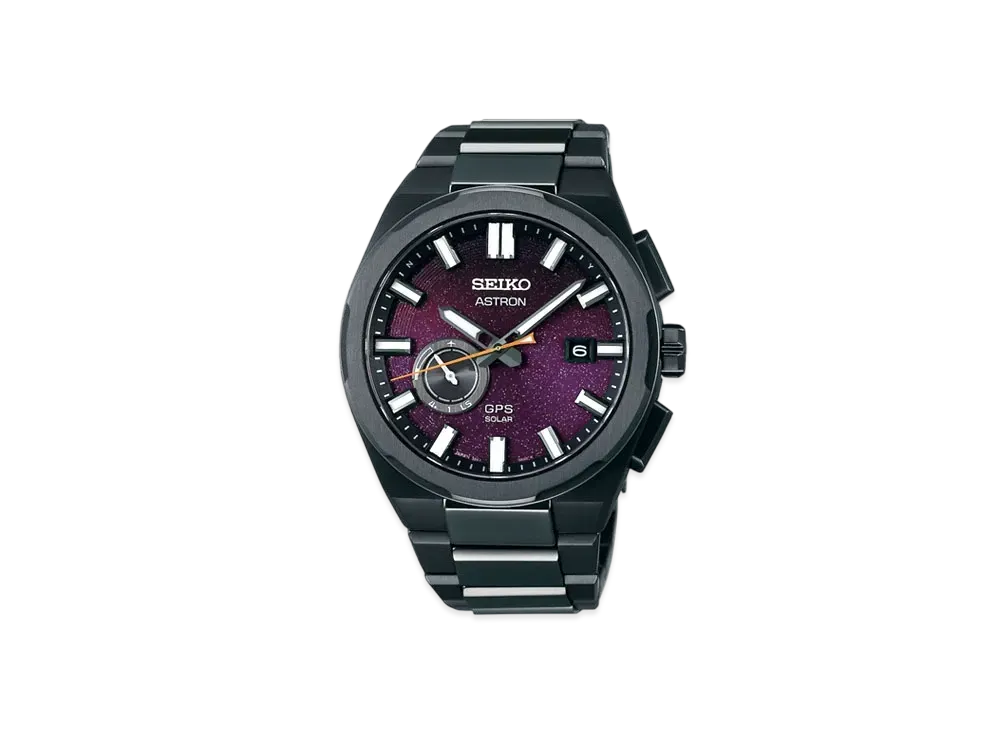 セイコー アストロン ネクスター “スターリースカイ” 2025 限定モデル 世界限定1500 (うち国内500) "オールブラック/パープル" SBXD029