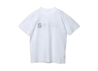 sacai T-Shirts "White Grey"