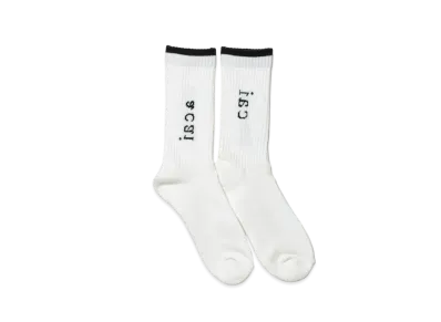 sacai Socks "White Grey"
