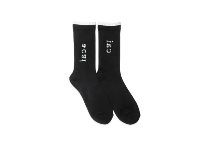 sacai Socks "Black Grey"