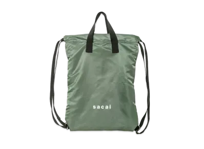sacai Reversible Tote "Green"