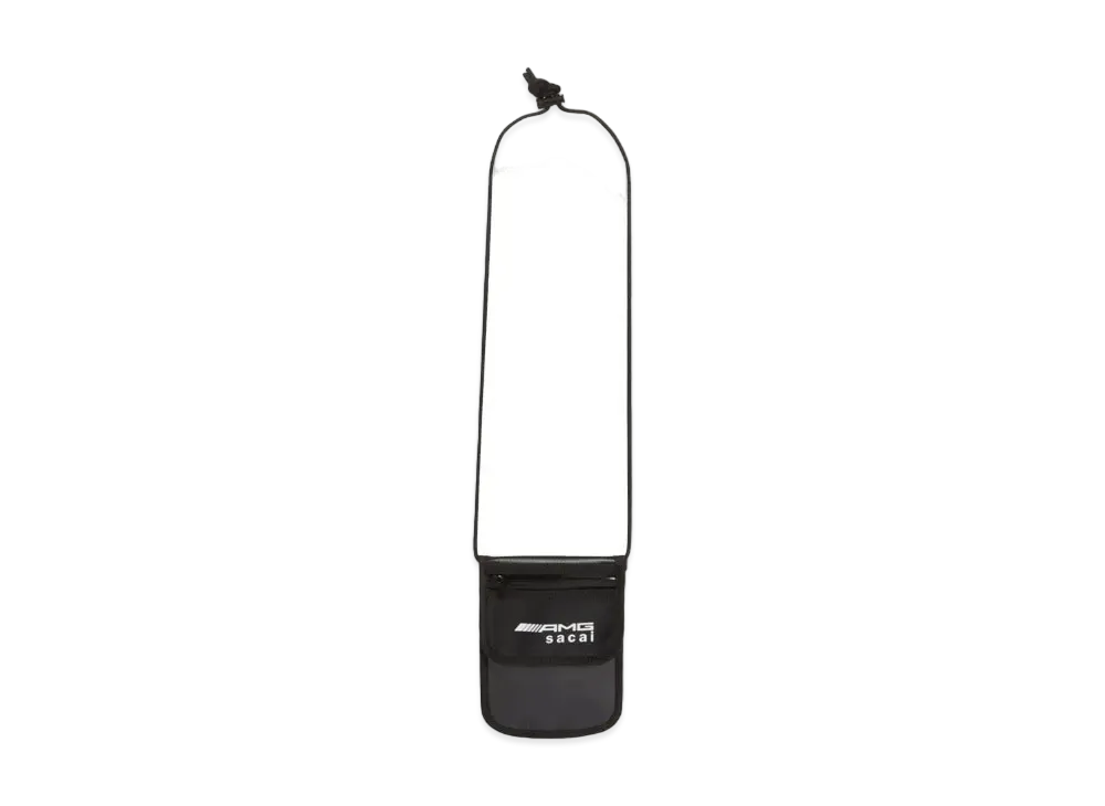 sacai x Mercedes AMG Logo Phone Pouch "Black"