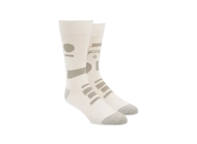 sacai x Mercedes AMG Jacquard Crew Socks "White"