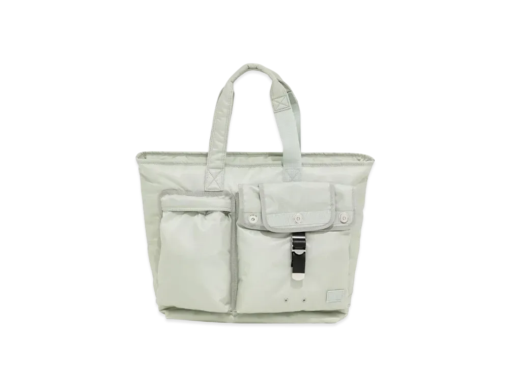 sacai x PORTER Pocket Tote "Light Green"