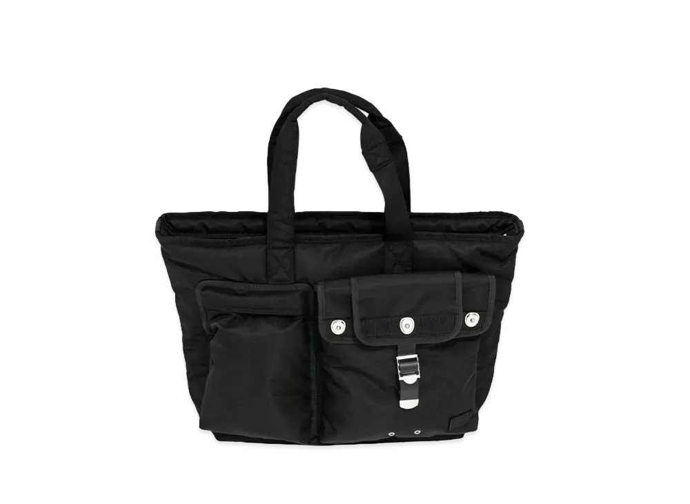 sacai x PORTER Pocket Tote "Black"