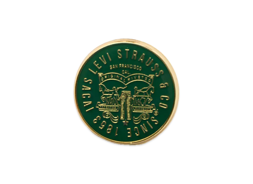 sacai x LEVI'S Pins #6 "Gold/Green"