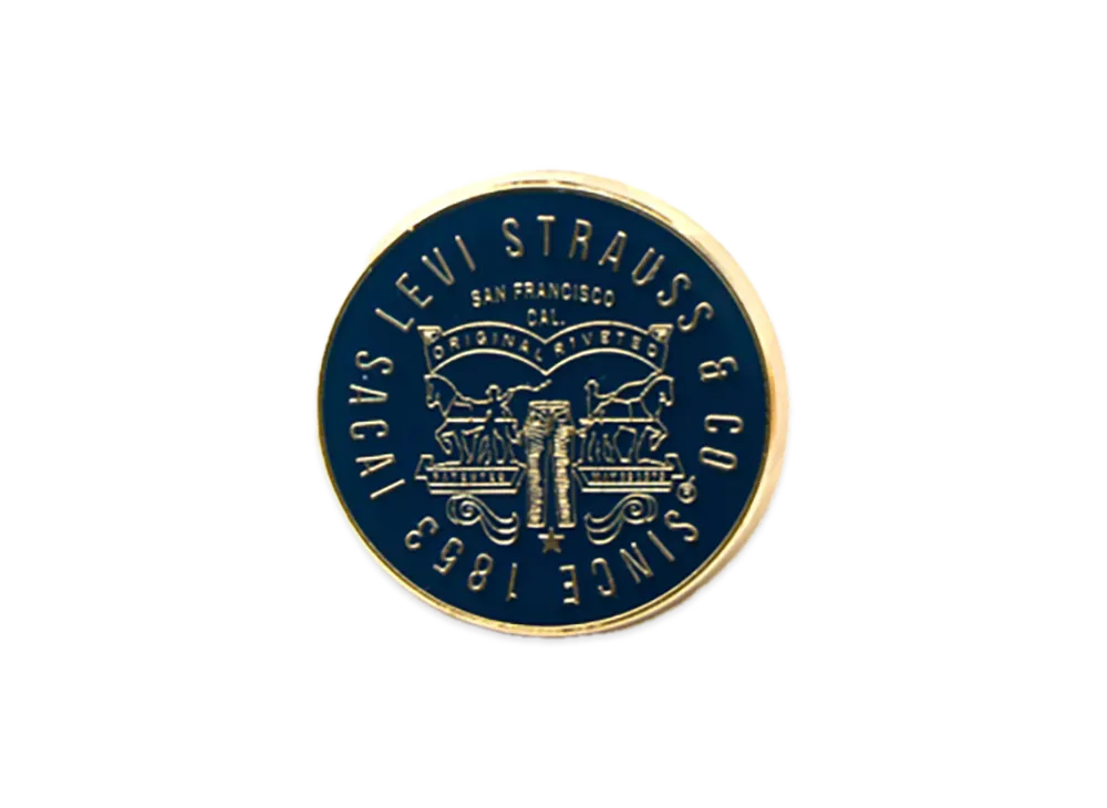 sacai x LEVI'S Pins #6 "Gold/Navy"