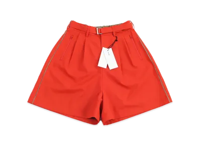 sacai Belted Half Pants "Orange"