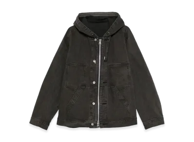 sacai Denim Hoodie "Gray"