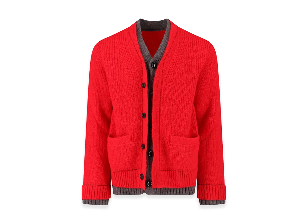 sacai Sweaters "Red"