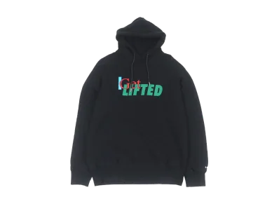 sacai I Get Lifted Logo Print Pullover Parka "Black"