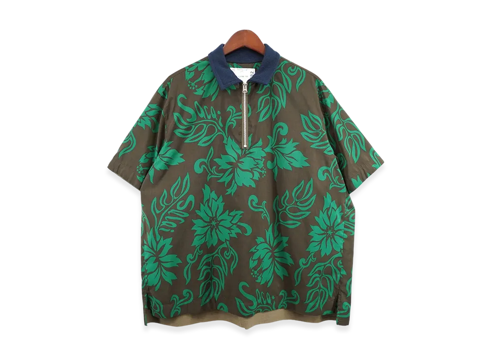 sacai Floral Print Pullover "Brown/Green"
