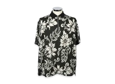 sacai Floral Print Pullover "Black/White"