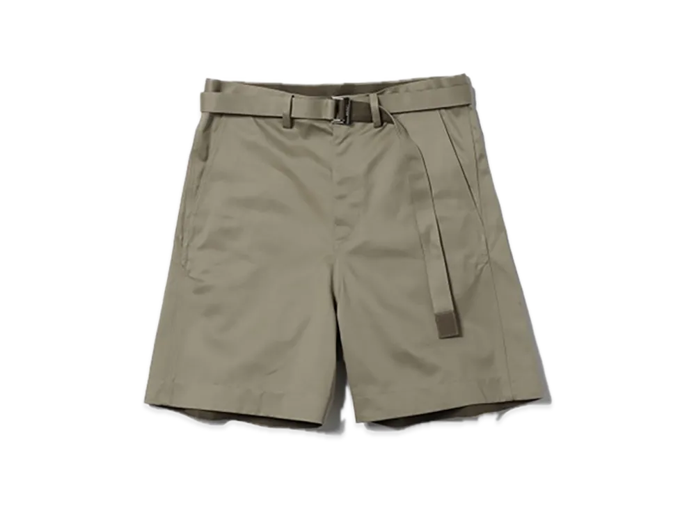 特別価格！sacai Cotton Chino Shorts(Beige) Cotton Chino Shorts | sacai Official Store サカイ オフィシャル