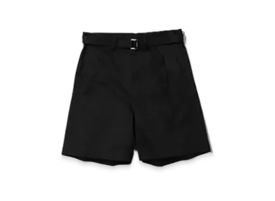 sacai Cotton Chino Shorts "Black"