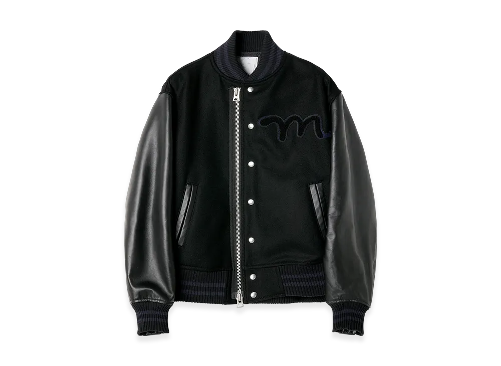 sacai x MADSAKI Wool Melton Blouson 