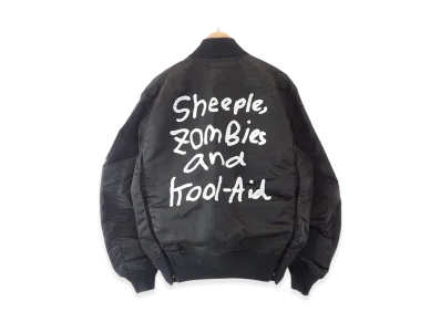 sacai x MADSAKI Nylon Twill Blouson "Black"