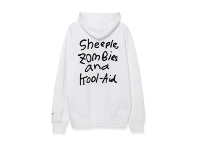 sacai x MADSAKI Print Hoodie "White"