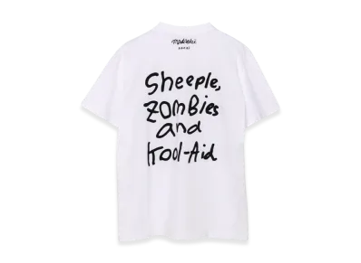sacai x MADSAKI Print T-Shirt "White"