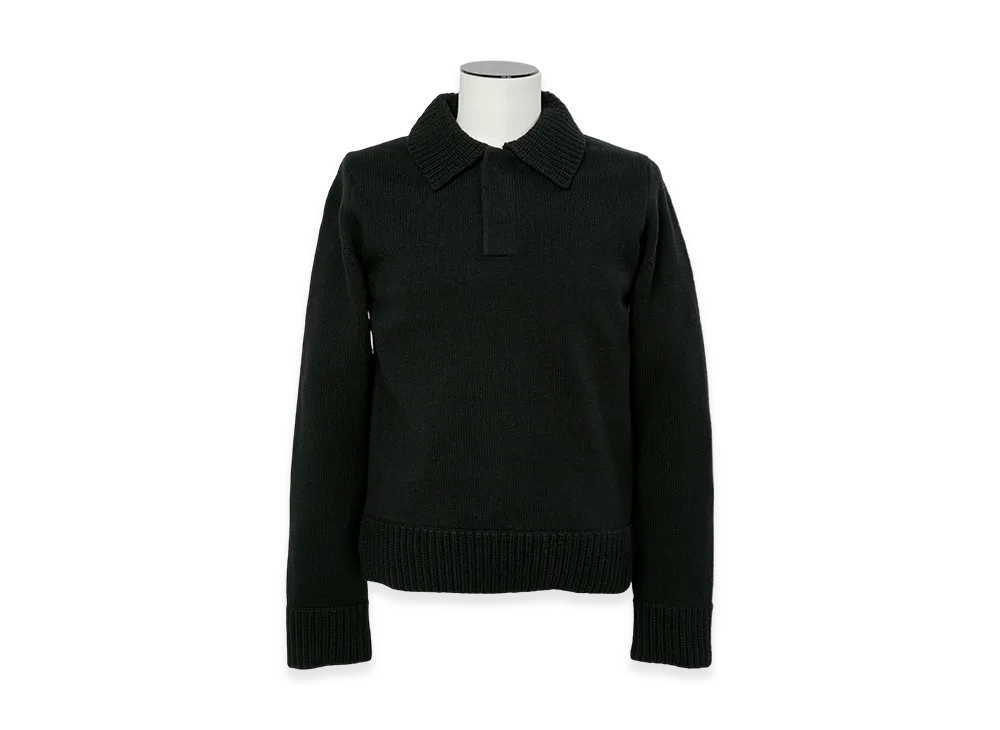 sacai Wool Knit Pullover "Black"