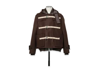 sacai Wool Melton Blouson "Brown"