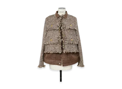 sacai Tweed Jacket "Brown"