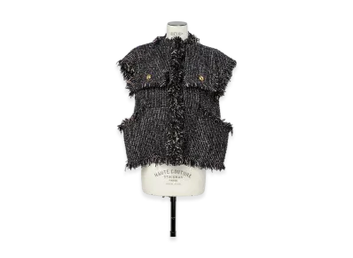 sacai Tweed Jacket "Navy"