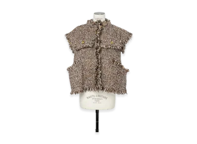 sacai Tweed Jacket "Brown"