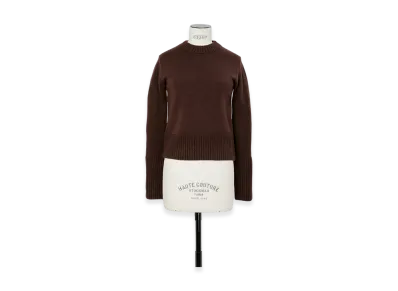 sacai Wool Knit Pullover "Brown"