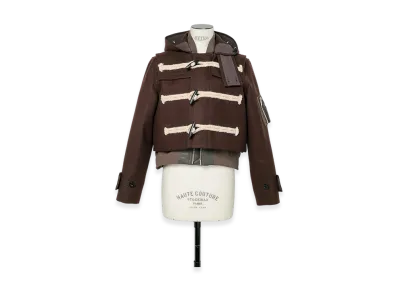 sacai Wool Melton Blouson "Brown"