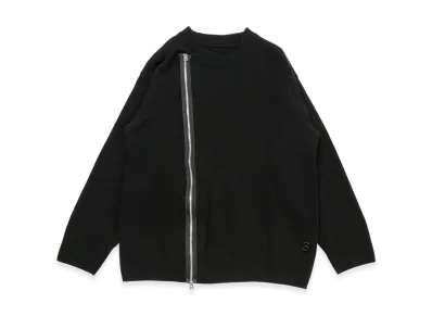 sacai S Wool Knit Blouson "Black"