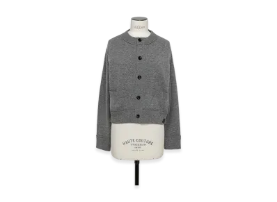sacai S Wool Knit Cardigan "Gray"