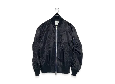 sacai MA-1 Bomber Jacket "Black"