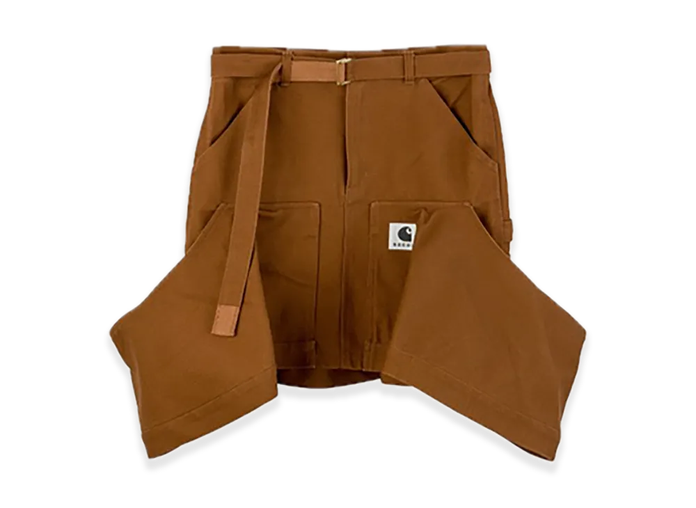 sacai x Carhartt WIP Duck Skirt Womens "Dark Beige"