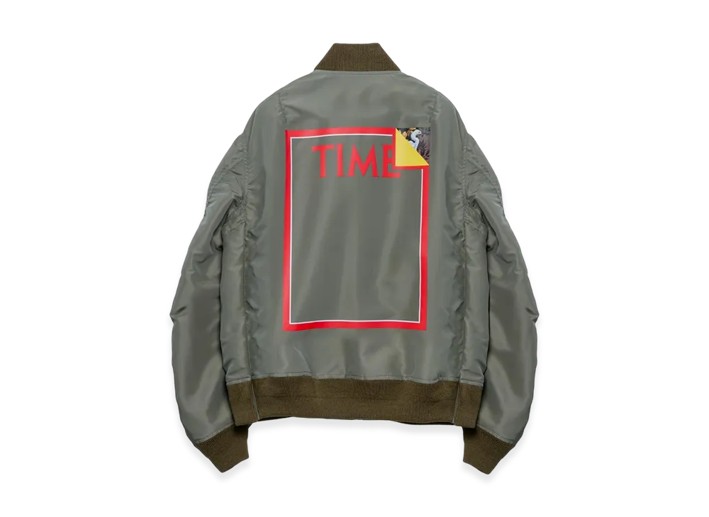 sacai x Mungo Thomson Nylon Twill Blouson #1 "Khaki"