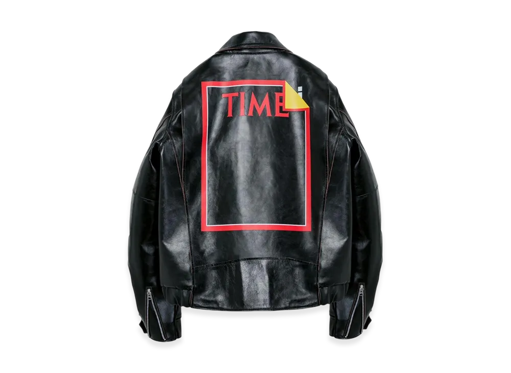 sacai x Mungo Thomson Leather Jacket #2 "Black"