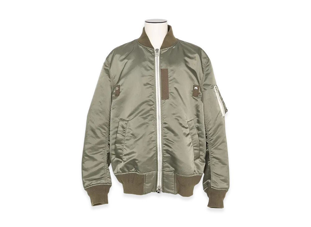 sacai Nylon Twill Blouson "Khaki"