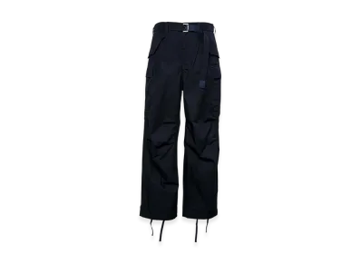 sacai Cotton Nylon Oxford Pants "Navy"