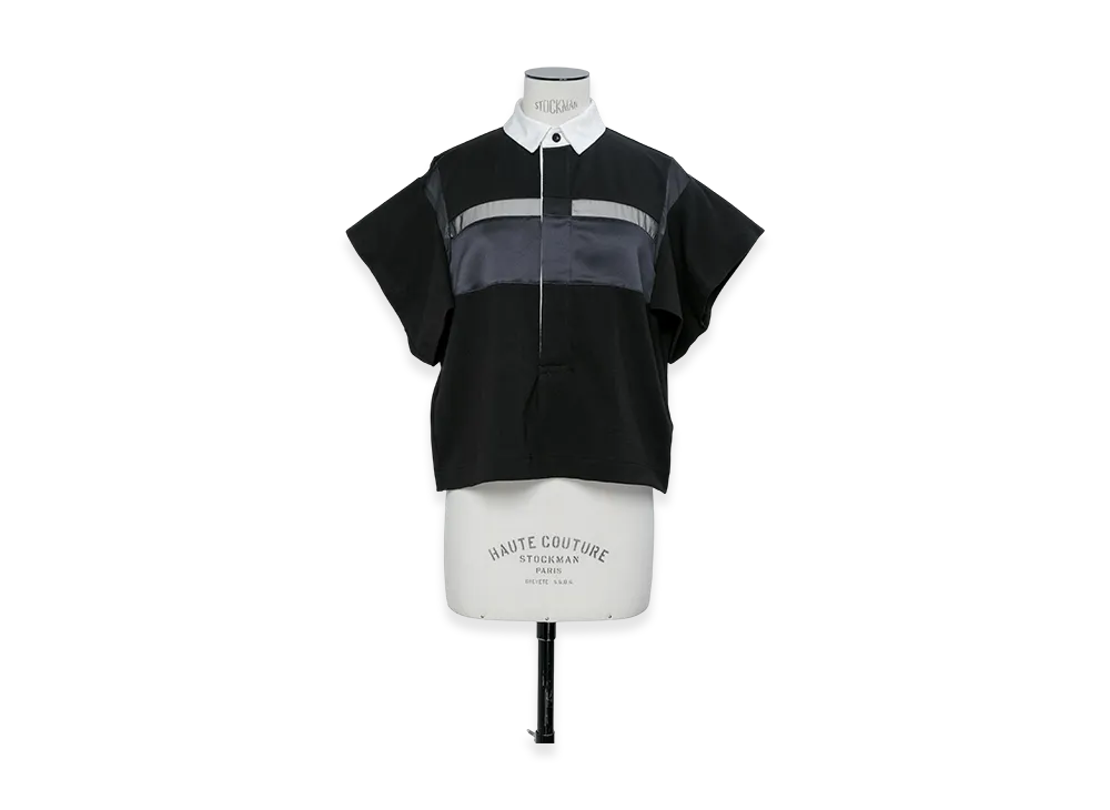 sacai Cotton Jersey Pullover "Black"