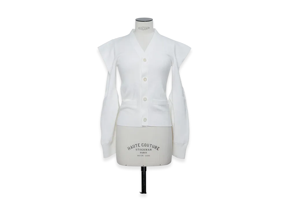 sacai Knit Cardigan "Off White"