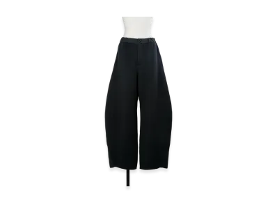 sacai Cotton Cashmere Knit Pants "Black"