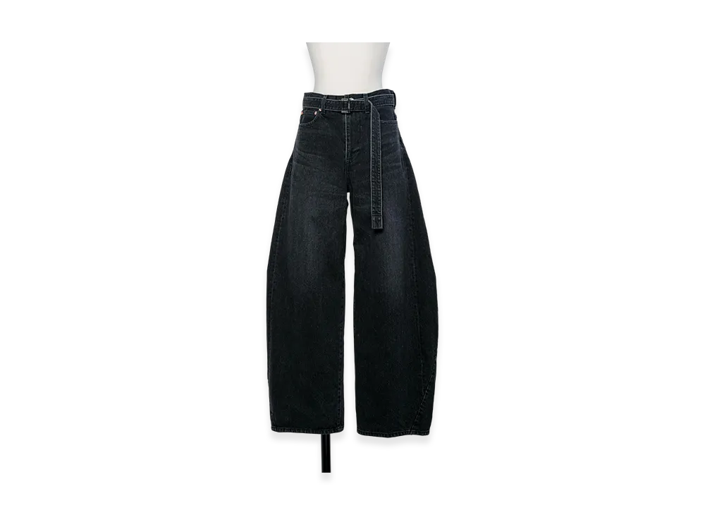 sacai Denim Pants "Black"