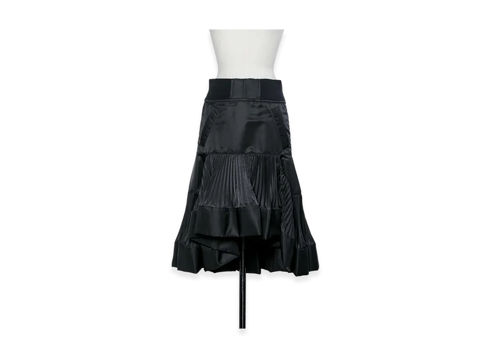 sacai Nylon Twill Skirt "Black"