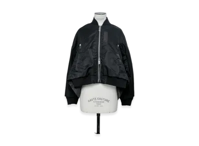 sacai Nylon Twill Blouson "Black"