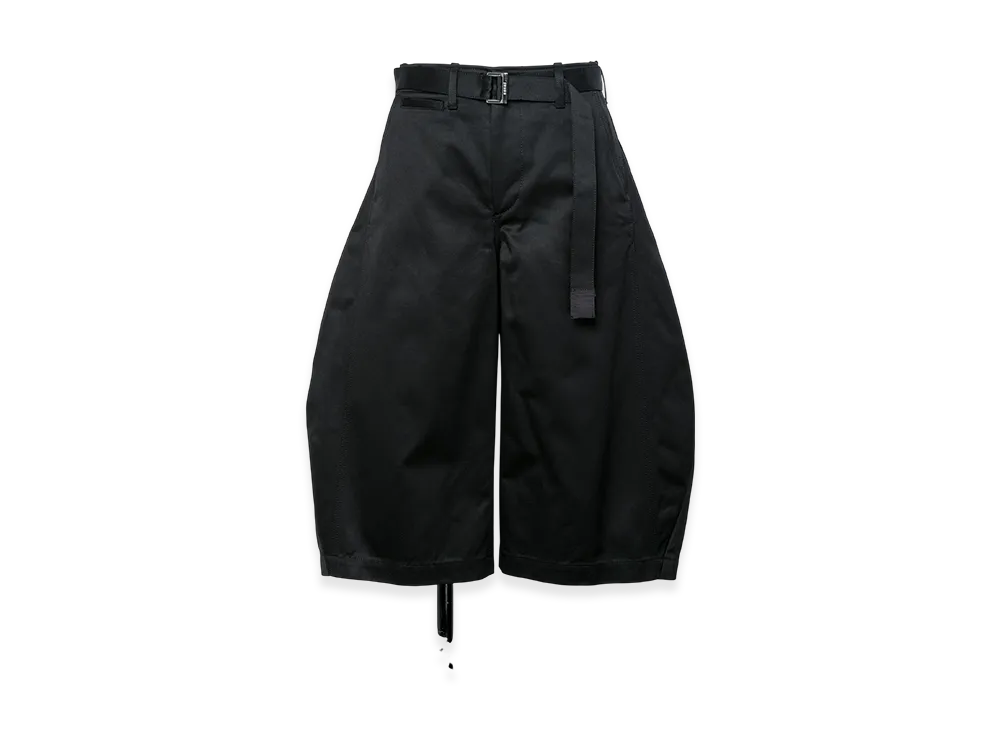 sacai Cotton Chino Pants "Black"