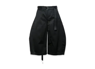 sacai Cotton Chino Pants "Black"
