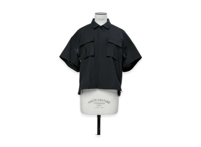 sacai Suiting x Denim Shirt "Black/Indigo"